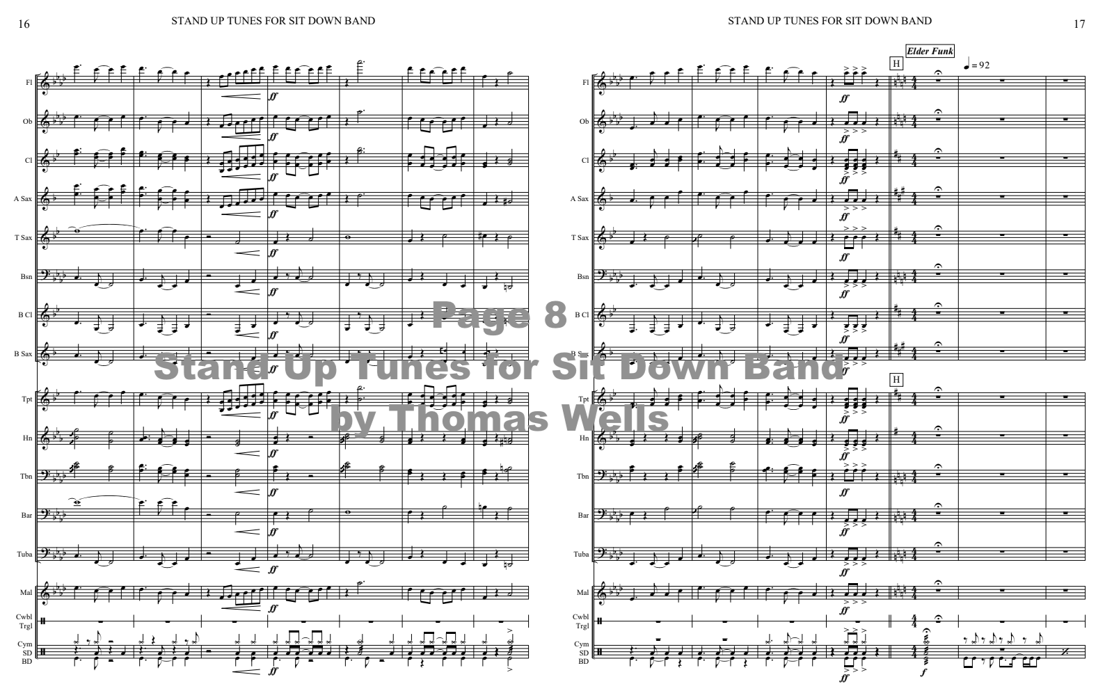 Stand Up Tunes for Sit Down Band - Thomas Wells Music - Image 9