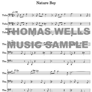 Nature Boy Tuba Trio - Thomas Wells Music